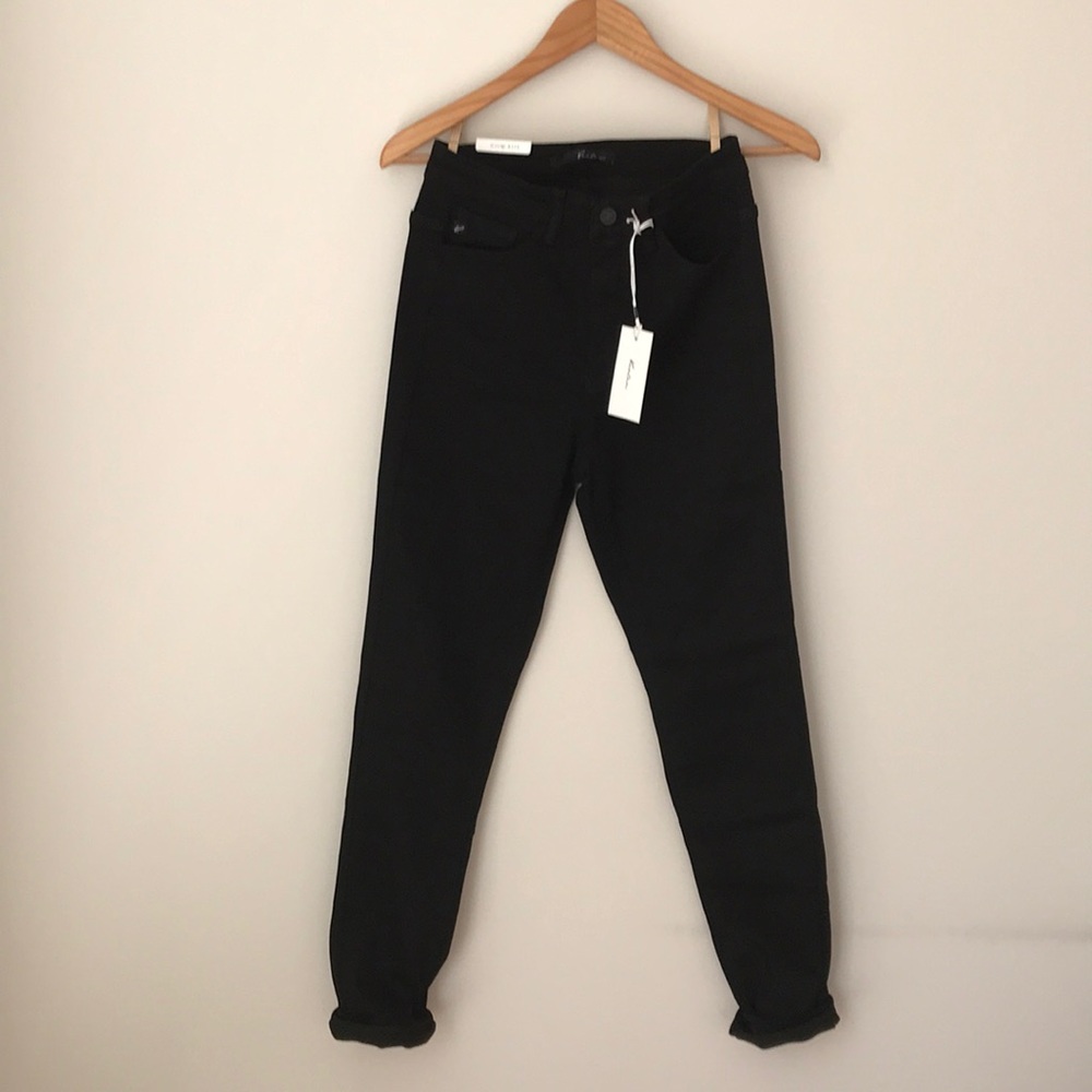 High Waist Black Skinny Jeans